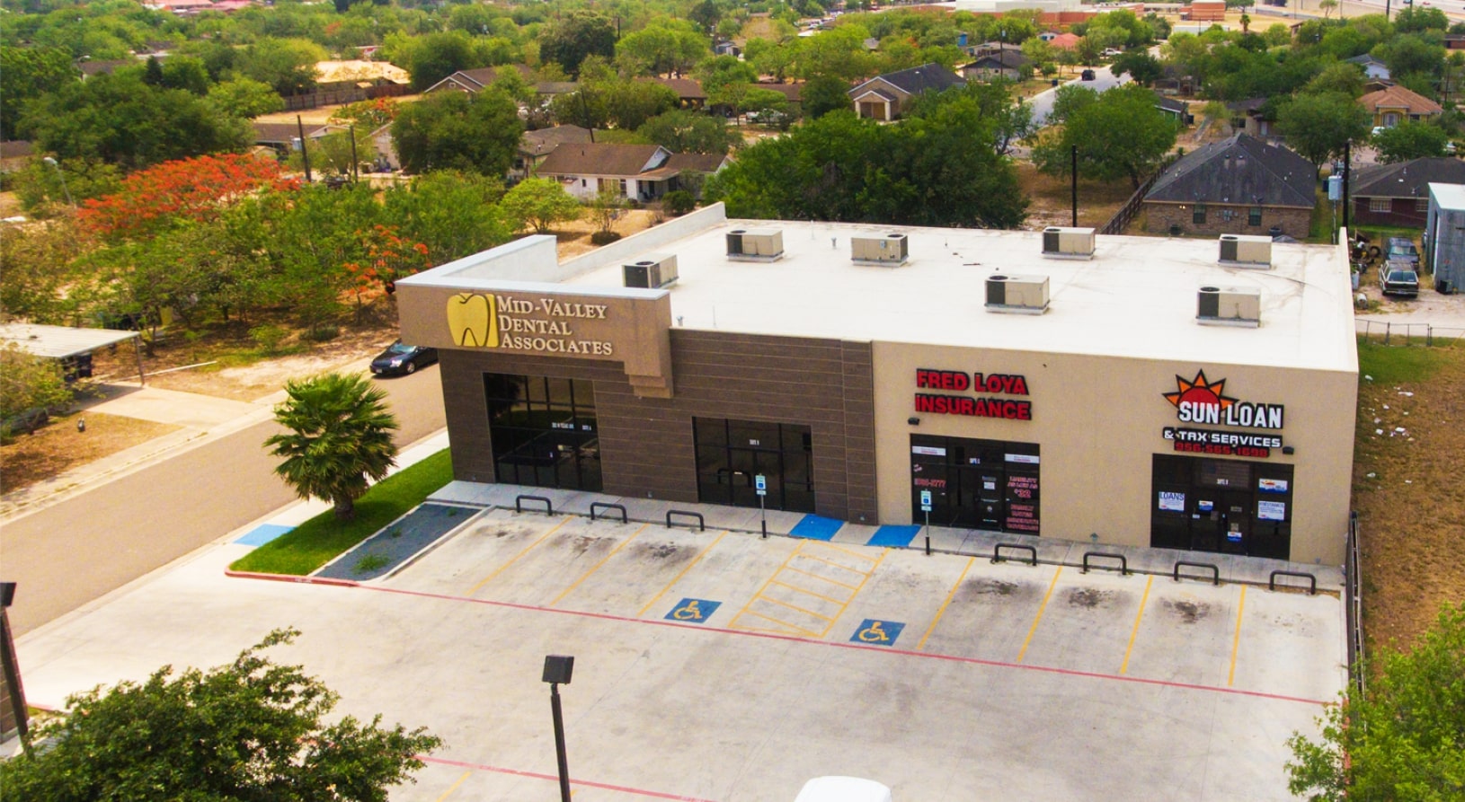 Commercial project constructed by Guzman Construction
